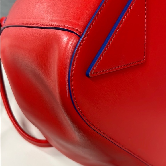 Emporio Armani Red Bucket Bag - Picture 10 of 10